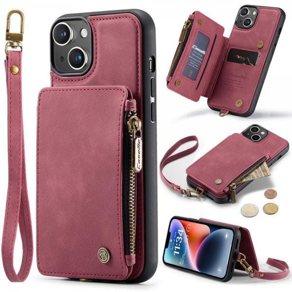 CaseMe iPhone 15 Plus Skal C20 Series Röd