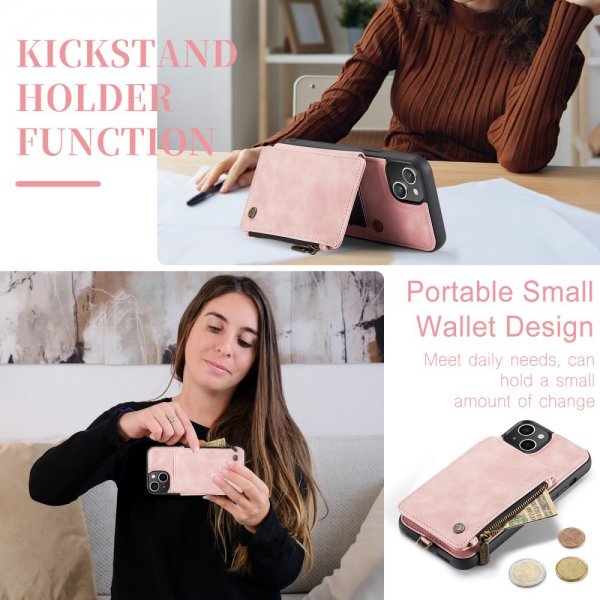 CaseMe iPhone 15 Plus Skal C20 Series Rosa