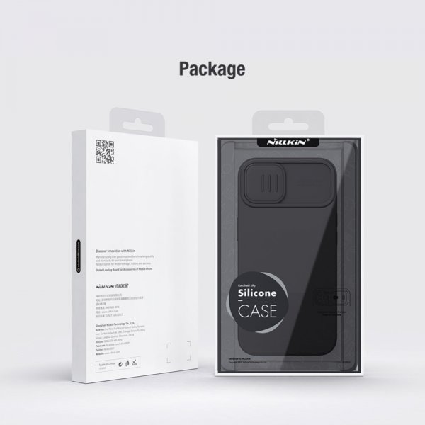 Nillkin iPhone 15 Plus Skal CamShield Silky Blå