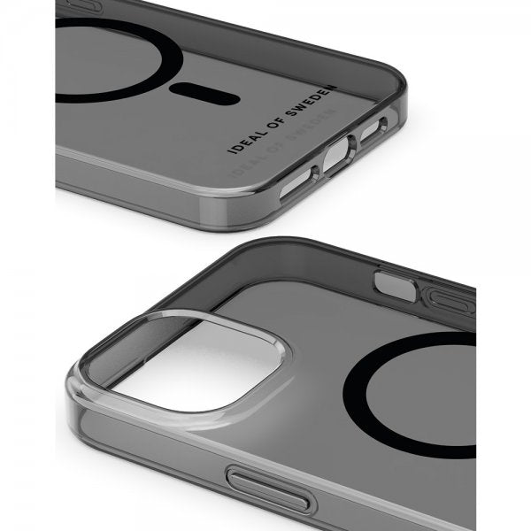 Ideal of Sweden iPhone 15 Plus Skal Clear Case MagSafe Tinted Black