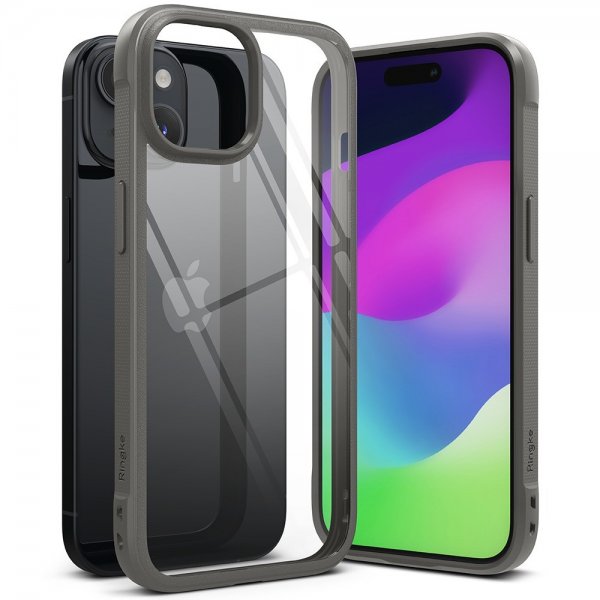 Ringke iPhone 15 Plus Skal Fusion Bold Grå