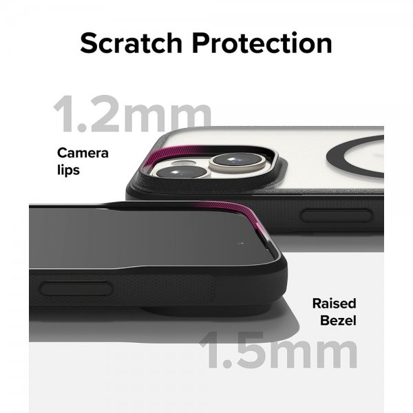 Ringke iPhone 15 Plus Skal Fusion Bold Magnetic Matte Black