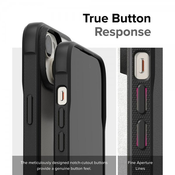 Ringke iPhone 15 Plus Skal Fusion Bold Matte Black