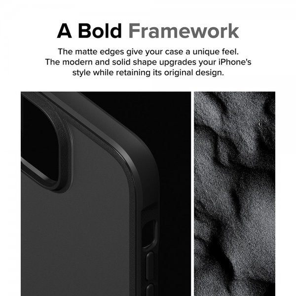Ringke iPhone 15 Plus Skal Fusion Bold Matte Black