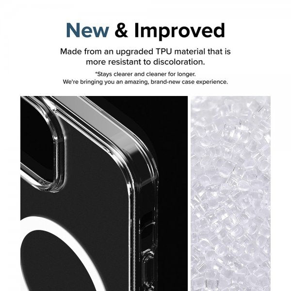 Ringke iPhone 15 Plus Skal Fusion Magnetic Matte Clear