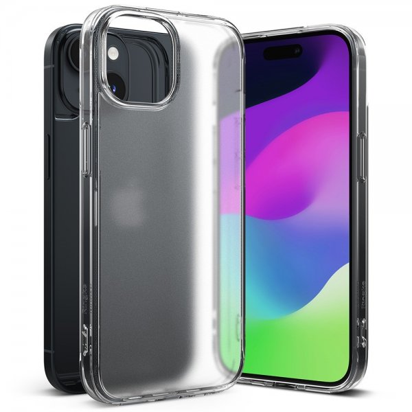 Ringke iPhone 15 Plus Skal Fusion Matte Clear