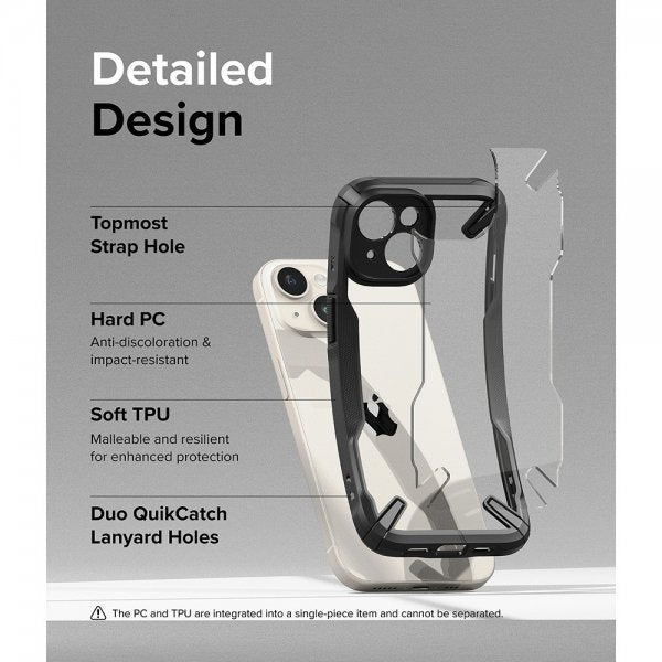 Ringke iPhone 15 Plus Skal Fusion X Svart