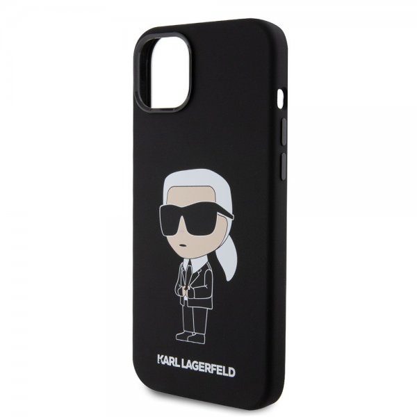 Karl Lagerfeld iPhone 15 Plus Skal Ikonik NFT Svart