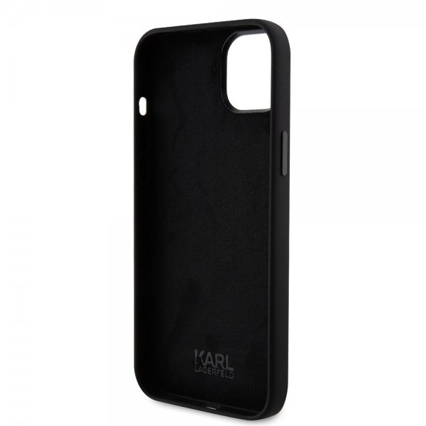 Karl Lagerfeld iPhone 15 Plus Skal Ikonik NFT Svart