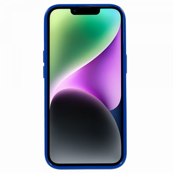 Mercury iPhone 15 Plus Skal Jelly Glitter Blå