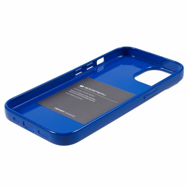 Mercury iPhone 15 Plus Skal Jelly Glitter Blå