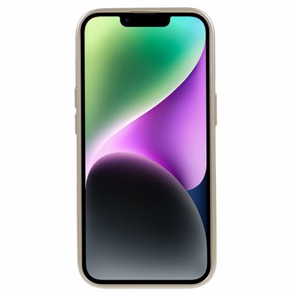 Mercury iPhone 15 Plus Skal Jelly Glitter Guld