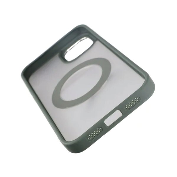 Rvelon iPhone 15 Plus Skal Roterbart MagSafe Stativ Svart