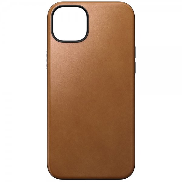 Nomad iPhone 15 Plus Skal Modern Leather Case English Tan