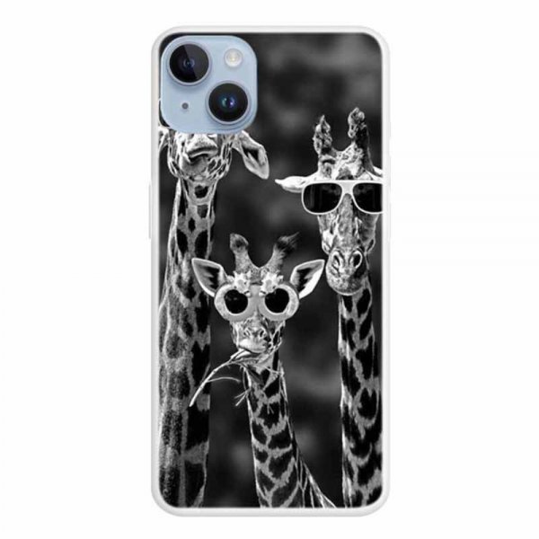 iPhone 15 Plus Skal Motiv Giraffer