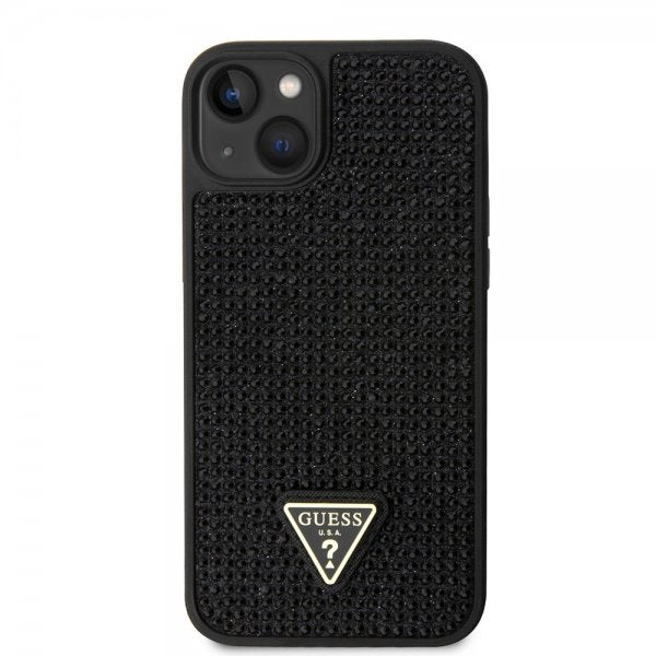 Guess iPhone 15 Plus Skal Rhinestone Svart