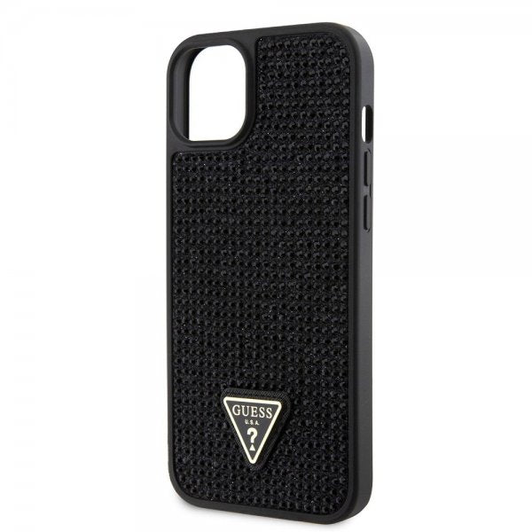 Guess iPhone 15 Plus Skal Rhinestone Svart