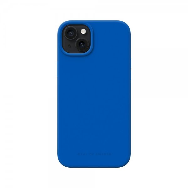 Ideal of Sweden iPhone 15 Plus Skal Silicone Case MagSafe Cobalt Blue