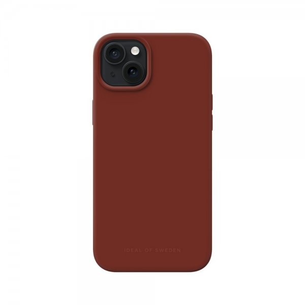 Ideal of Sweden iPhone 15 Plus Skal Silicone Case MagSafe Dark Amber
