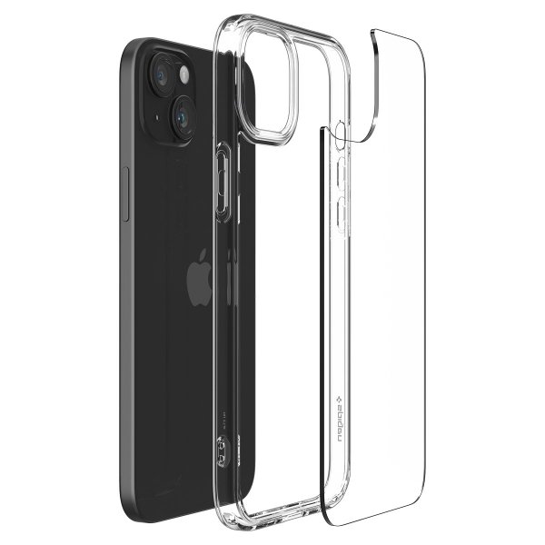 Spigen iPhone 15 Plus Skal Ultra Hybrid Crystal Clear