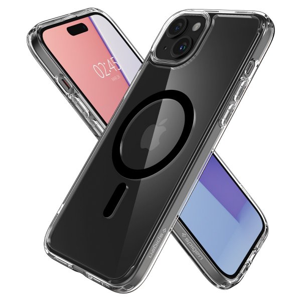 Spigen iPhone 15 Plus Skal Ultra Hybrid MagFit Svart