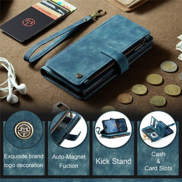 CaseMe iPhone 15 Pro Fodral C30 Series Petrol