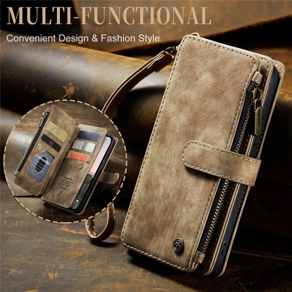 CaseMe iPhone 15 Pro Fodral C30 Series Brun