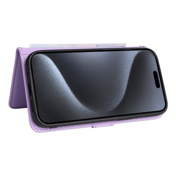 Betopnice iPhone 15 Pro Fodral med Löstagbart Skal 005 Lila