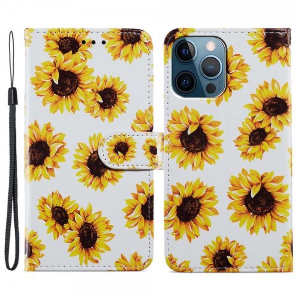iPhone 15 Pro Fodral Motiv Solrosor