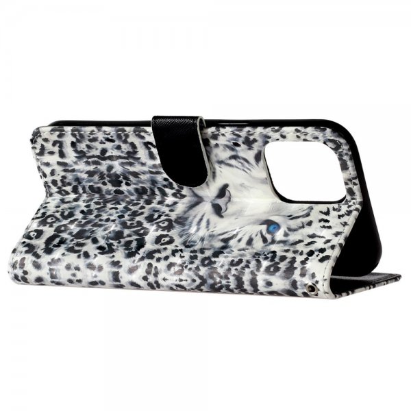 iPhone 15 Pro Fodral Motiv Vit Tiger