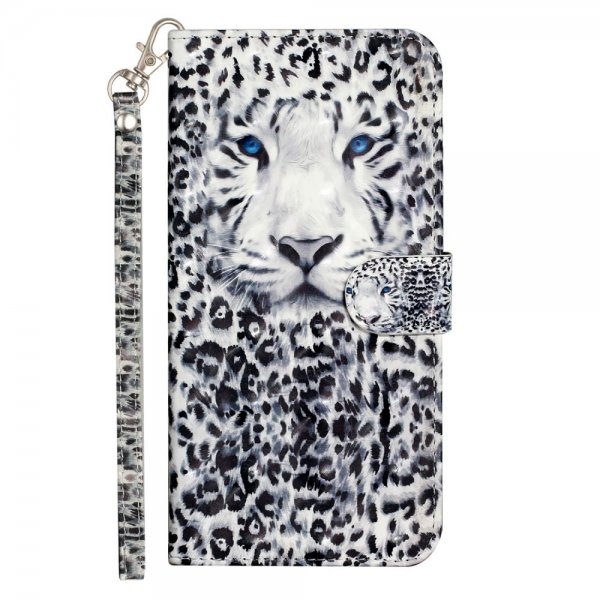 iPhone 15 Pro Fodral Motiv Vit Tiger