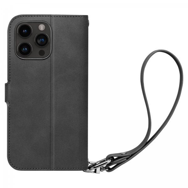 Spigen iPhone 15 Pro Fodral Wallet S Pro Svart