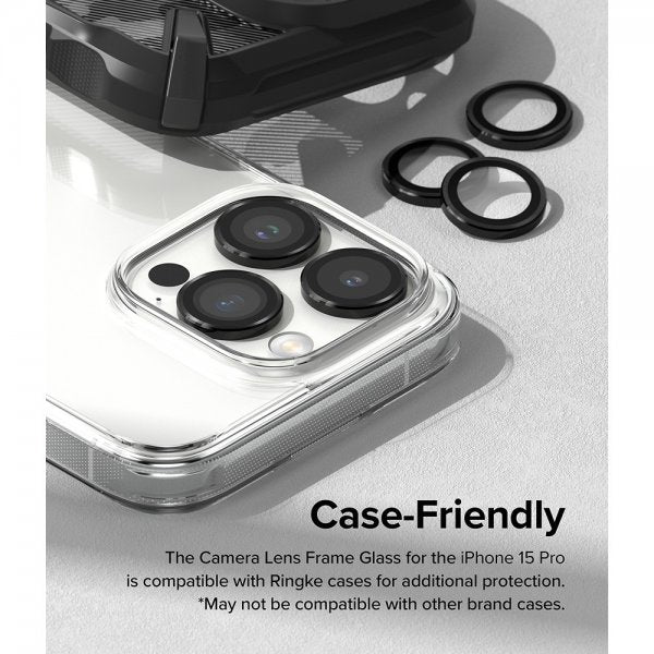 Ringke iPhone 15 Pro Kameraskydd Camera Lens Frame