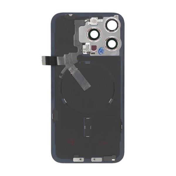 iPhone 15 Pro Max Baksida Glas Komplett OEM - Titanvit