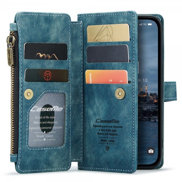 CaseMe iPhone 15 Pro Max Fodral C30 Series Petrol