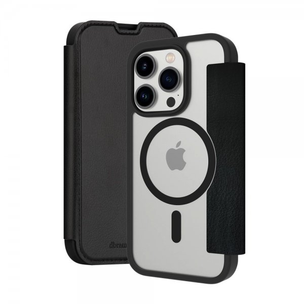 dbramante1928 iPhone 15 Pro Max Fodral Helsinki MagSafe Clear/Black