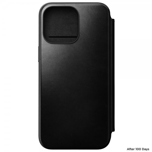Nomad iPhone 15 Pro Max Fodral Modern Leather Folio Horween Svart