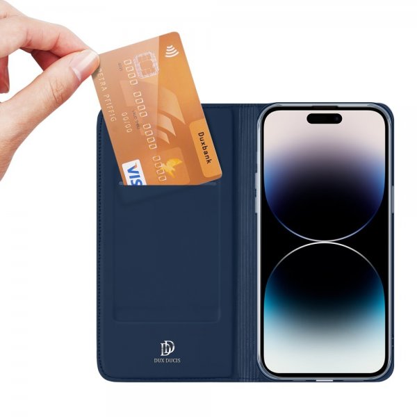 Dux Ducis iPhone 15 Pro Max Fodral Skin Pro Series Blå