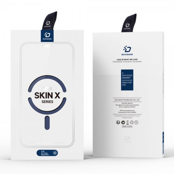 Dux Ducis iPhone 15 Pro Max Fodral Skin X Pro Series MagSafe Blå