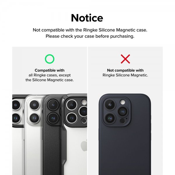 Ringke iPhone 15 Pro Max Kameraskydd Camera Lens Frame