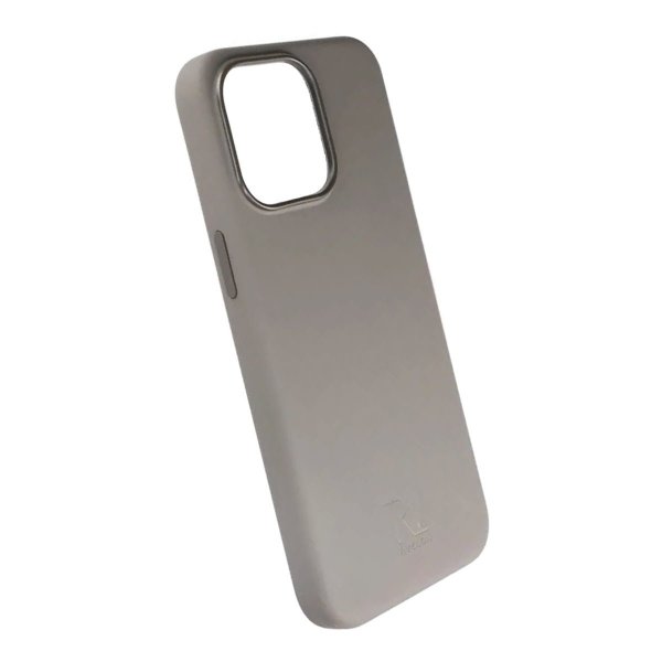 Rvelon iPhone 15 Pro Max Skal Silikon Grå