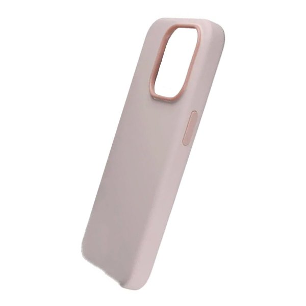 Rvelon iPhone 15 Pro Max Skal Silikon Rosa