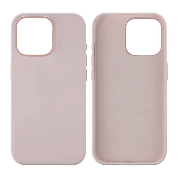 Rvelon iPhone 15 Pro Max Skal Silikon Rosa