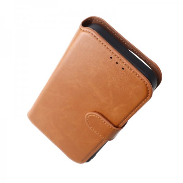 Rvelon iPhone 15 Pro Max Fodral Magnetiskt Avtagbart Skal Brun