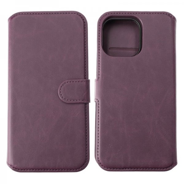 Rvelon iPhone 15 Pro Max Fodral Magnetiskt Avtagbart Skal Lila