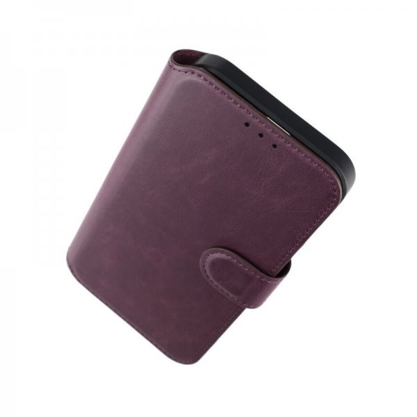 Rvelon iPhone 15 Pro Max Fodral 4 Kortfack MagSafe Lila