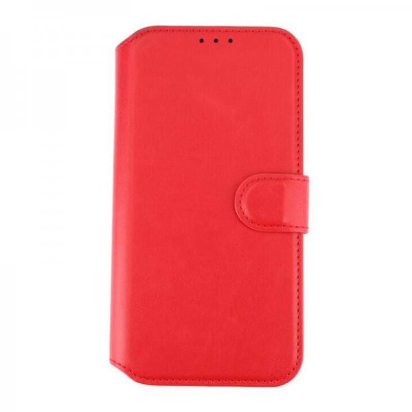 Rvelon iPhone 15 Pro Max Fodral 4 Kortfack MagSafe Röd