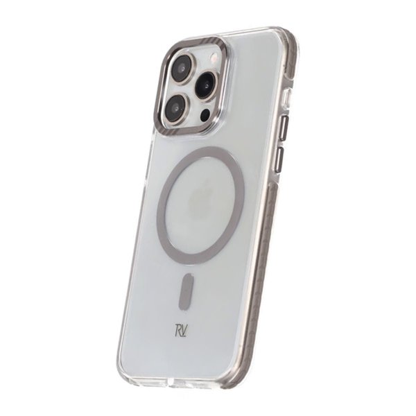 Rvelon iPhone 15 Pro Max Skal TPU MagSafe Grå
