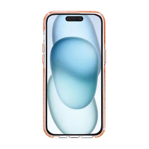 Rvelon iPhone 15 Pro Max Skal Förstärkta Hörn Orange