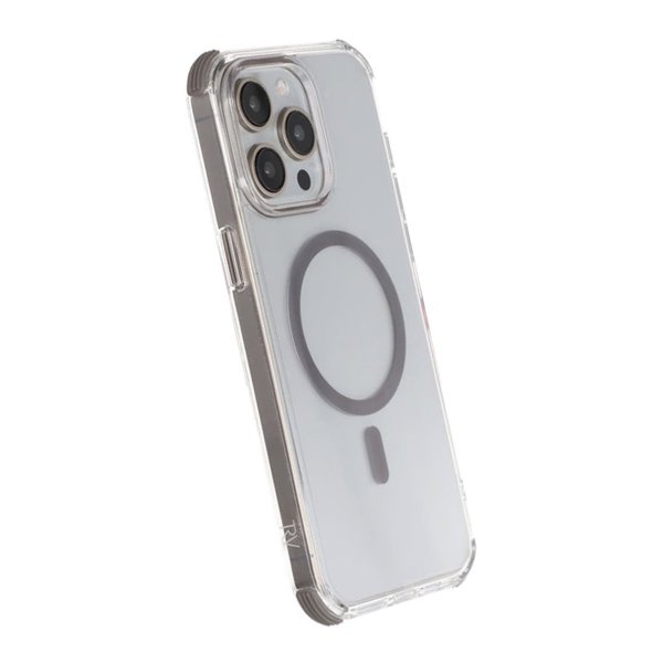 Rvelon iPhone 15 Pro Max Skal Förstärkta Hörn Grå